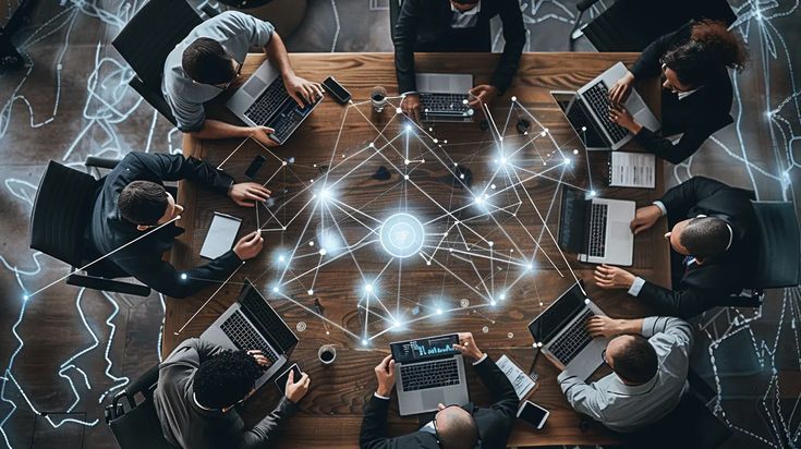 Team working together